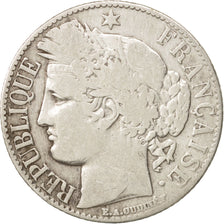 Coin, France, Cérès, Franc, 1888, Paris, VF(20-25), Silver, KM:822.1