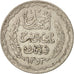 Tunisia, Ahmad Pasha Bey, 5 Francs, 1934, Paris, EF(40-45), Silver, KM:261