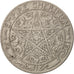Morocco, Yusuf, Franc, 1921, bi-Bariz, Paris, EF(40-45), Nickel, KM:36.1