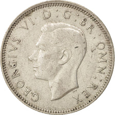 Gran Bretagna, George VI, Shilling, 1942, BB, Argento, KM:854