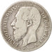 Belgium, Leopold II, Franc, 1887, VF(20-25), Silver, KM:29.1