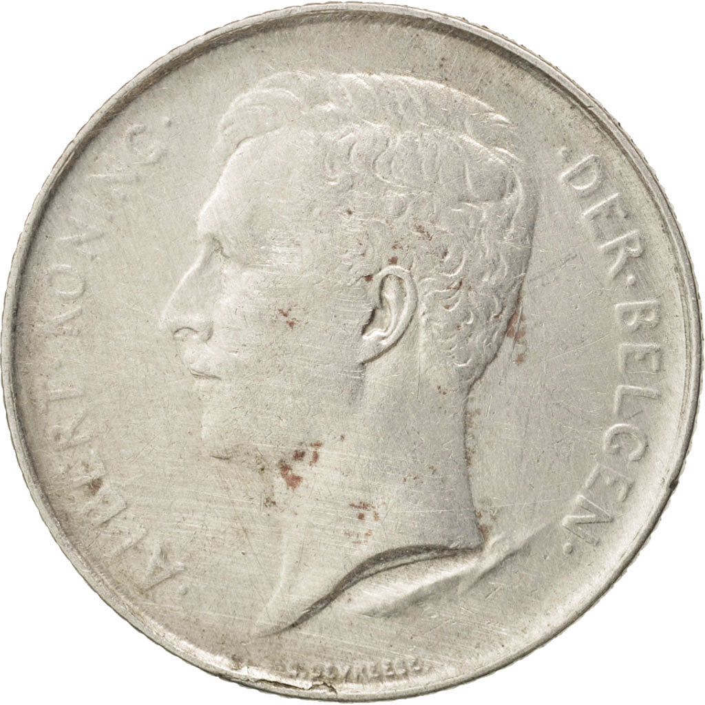 Belgium, Franc, 1912, EF(40-45), Silver, KM:73.1