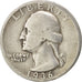 Vereinigte Staaten, Washington Quarter,1936,Philadelphia, S+, KM 164