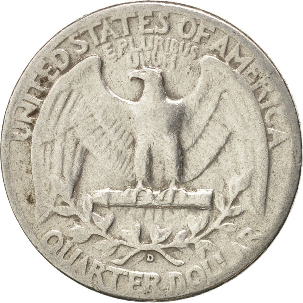 United States, Washington Quarter,1950, Denver, EF(40-45), KM 164