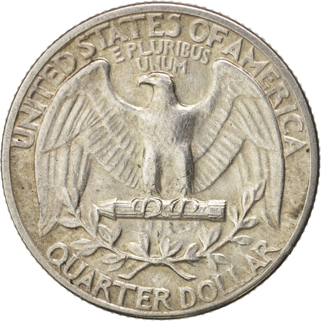 United States, Washington Quarter, 1943,Philadelphia,AU(50-53),KM 164