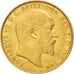 Australia, Edward VII, Sovereign, 1909, Melbourne, BB+, Oro, KM:15
