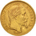 Munten, Frankrijk, Napoleon III, Napoléon III, 20 Francs, 1861, Paris, ZF+