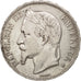 France, Napoléon III, 5 Francs, 1869, Strasbourg, EF(40-45), Silver, KM:799.2
