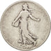 France, Semeuse, 2 Francs, 1899, Paris, F(12-15), Silver, KM:845.1, Gadoury:532