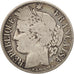 Coin, France, Cérès, Franc, 1872, Paris, F(12-15), Silver, KM:822.1