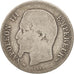 Monnaie, France, Napoleon III, Napoléon III, Franc, 1856, Lyon, B, Argent