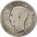 Greece, George I, 50 Lepta, 1874, Athens, F(12-15), Silver, KM:37