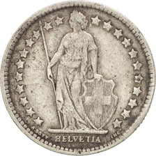 Switzerland, 1/2 Franc, 1899, Bern, VF(30-35), Silver, KM:23