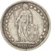Switzerland, 1/2 Franc, 1899, Bern, VF(30-35), Silver, KM:23