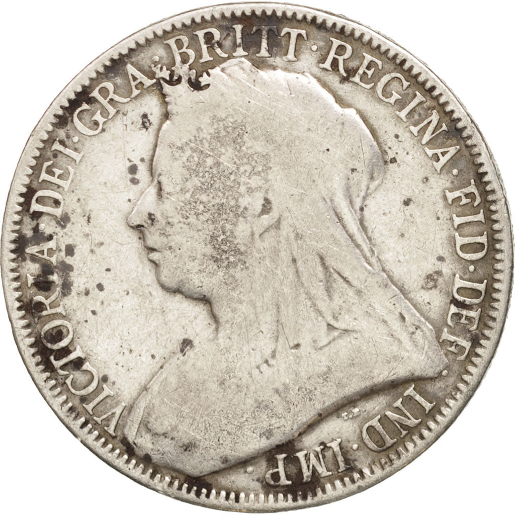 Great Britain, Victoria, Florin, Two Shillings, 1893, VF(20-25), Silver, KM:781