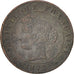 Monnaie, France, Cérès, Centime, 1872, Bordeaux, TB, Bronze, KM:826.2