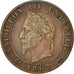 France,Napoleon III,Centime,1862,Bordeaux,VF(30-35),Bronze,KM 795.3