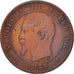 Moneta, Francia, Napoleon III, Napoléon III, 2 Centimes, 1855, Strasbourg, MB