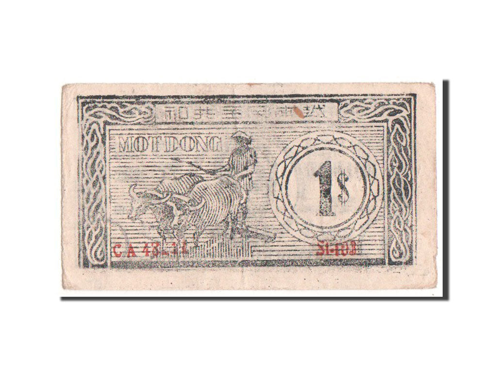 Banknote, Viet Nam, 1 D<ox>ng, 1946, VF(30-35)