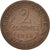 Moneta, Francja, Dupuis, 2 Centimes, 1911, Paris, EF(40-45), Bronze, KM:841