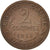 Moneda, Francia, Dupuis, 2 Centimes, 1911, Paris, MBC, Bronce, KM:841
