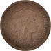 France, Dupuis, 2 Centimes, 1899, Paris, EF(40-45), Bronze, KM:841, Gadoury:107