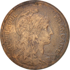 France, Dupuis, 2 Centimes, 1898, Paris, VF(30-35), Bronze, KM:841, Gadoury:107