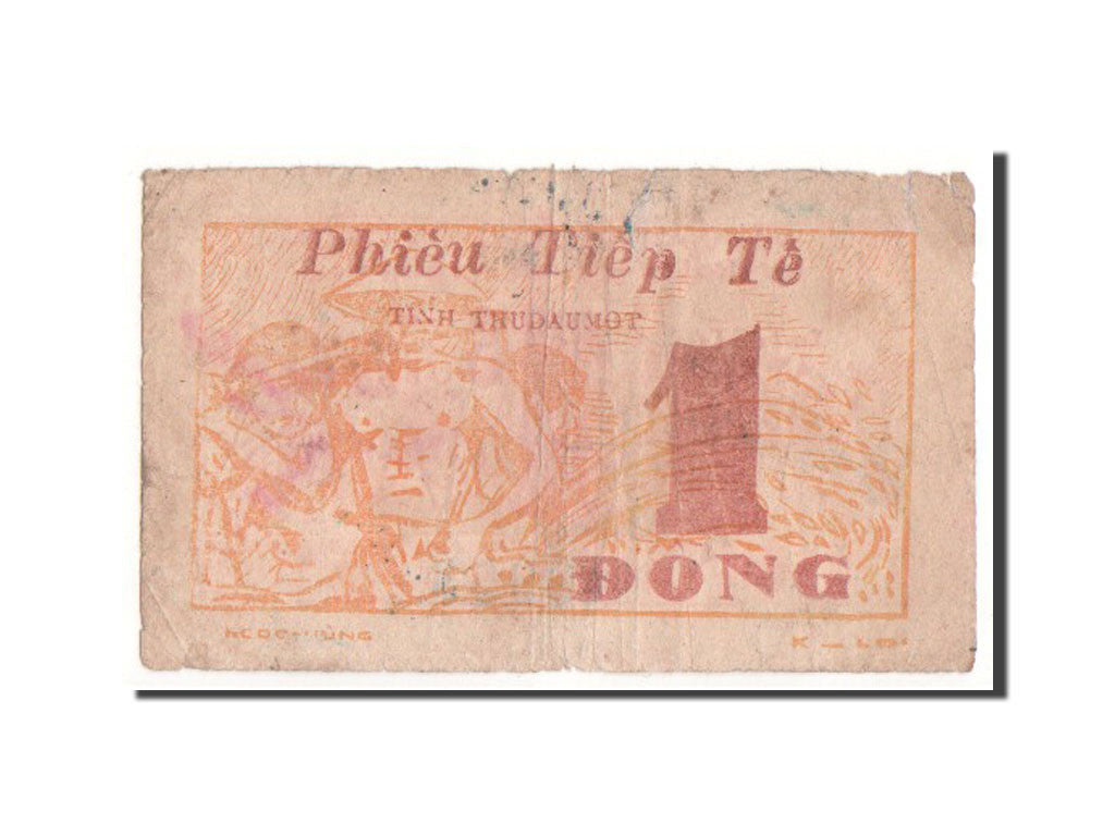 Viet Nam, 1 D<ox>ng, 1949, KM #R4b, VF(20-25)