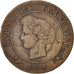 Monnaie, France, Cérès, 5 Centimes, 1894, Paris, TB, Bronze, KM:821.1