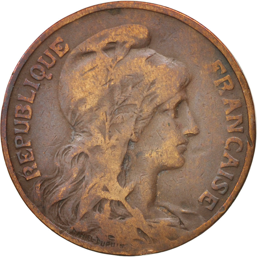 Münze, Frankreich, Dupuis, 10 Centimes, 1903, Paris, S, Bronze, KM:843