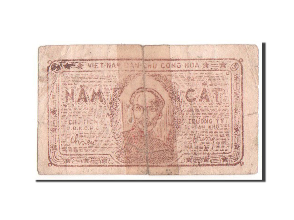 Banconote, Vietnam, 5 Cat, 1949, B+