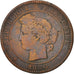 France, Cérès, 10 Centimes, 1880, Paris, F(12-15), Bronze, KM:815.1