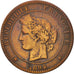 Monnaie, France, Cérès, 10 Centimes, 1894, Paris, TB+, Bronze, KM:815.1
