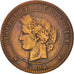 Monnaie, France, Cérès, 10 Centimes, 1894, Paris, TB+, Bronze, KM:815.1