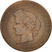 Monnaie, France, Cérès, 10 Centimes, 1898, Paris, B+, Bronze, KM:815.1