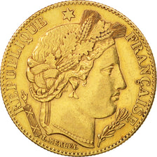 France, Cérès, 10 Francs, 1899, Paris, AU(50-53), Gold, KM:830, Gadoury:1016