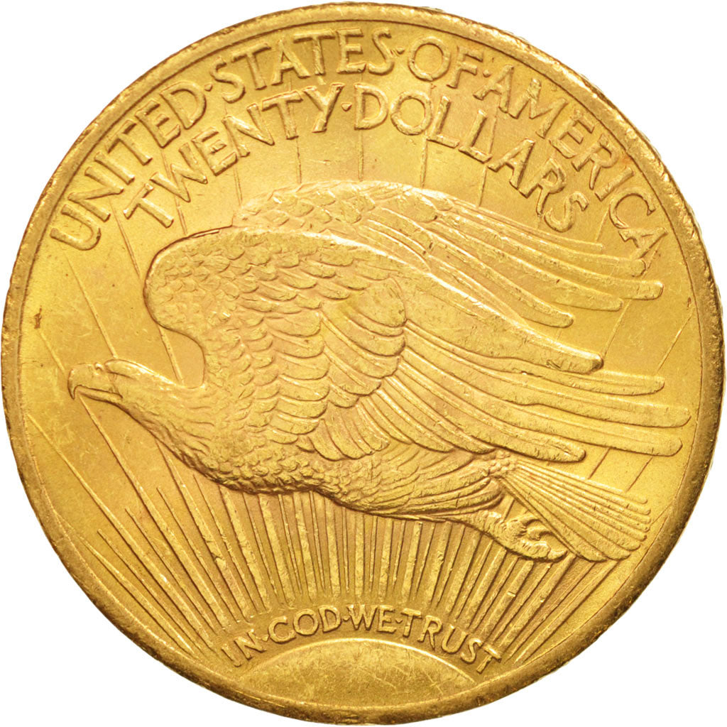 Coin, United States, Saint-Gaudens, $20, Double Eagle, 1924, U.S. Mint