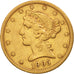 United States, Coronet Head, $5,1905, San Francisco,EF(40-45),KM 101