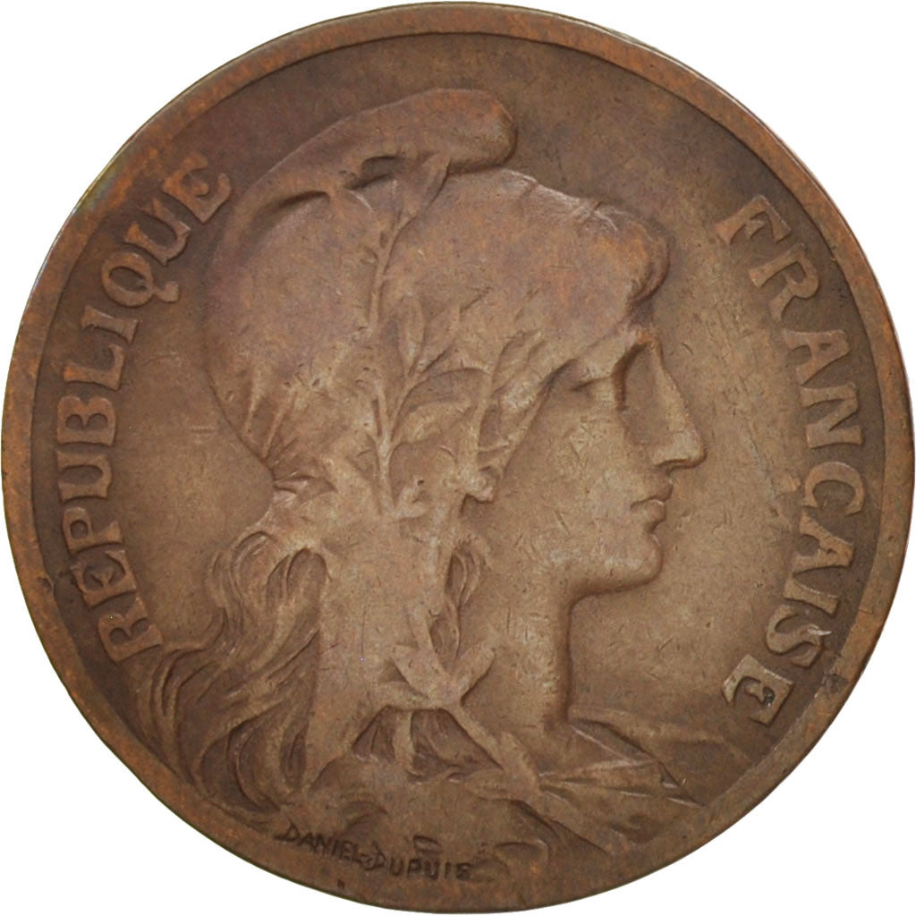 Monnaie, France, Dupuis, 5 Centimes, 1898, Paris, TB+, Bronze, KM:842