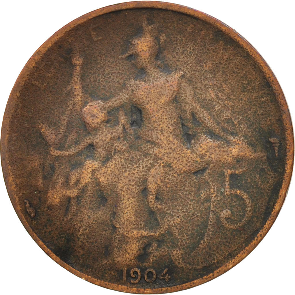 Coin, France, Dupuis, 5 Centimes, 1904, Paris, VF(30-35), Bronze, KM:842