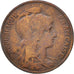 Moneda, Francia, Dupuis, 5 Centimes, 1910, Paris, MBC, Bronce, KM:842