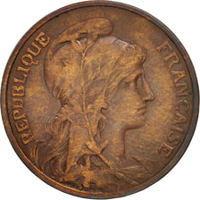 Francia, Dupuis, 5 Centimes, 1911, Paris, BB+, Bronzo, KM:842, Gadoury:165