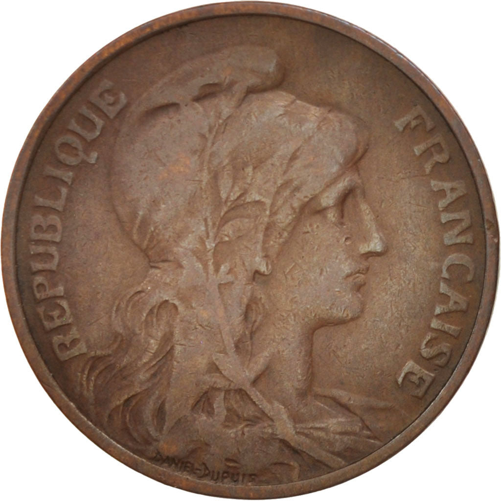 Coin, France, Dupuis, 5 Centimes, 1912, Paris, EF(40-45), Bronze, KM:842