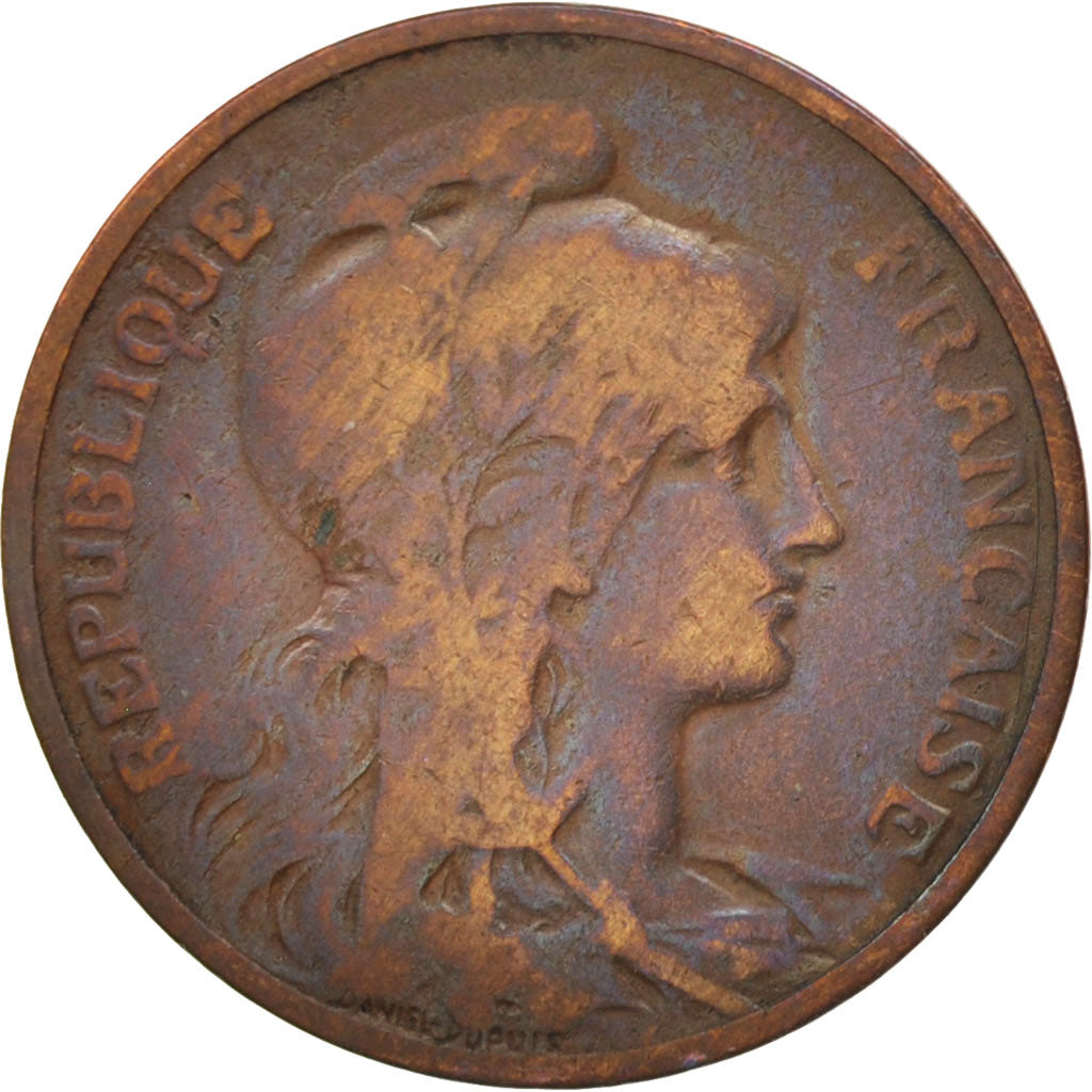 Coin, France, Dupuis, 5 Centimes, 1915, Paris, VF(30-35), Bronze, KM:842
