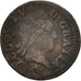 France, Louis XV, Liard à la vieille tête, Liard, 1773, F(12-15), KM 543.11