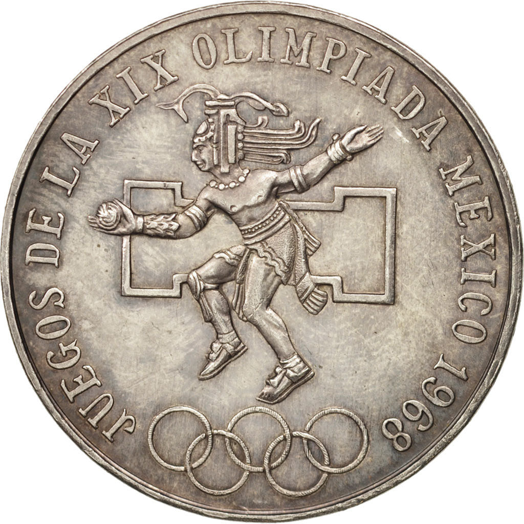 Mexique, 25 Pesos, 1968, Mexico City, TTB+, Argent, KM:479.1