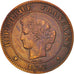 France, Cérès, 5 Centimes, 1897, Paris, EF(40-45), Bronze, KM:821.1