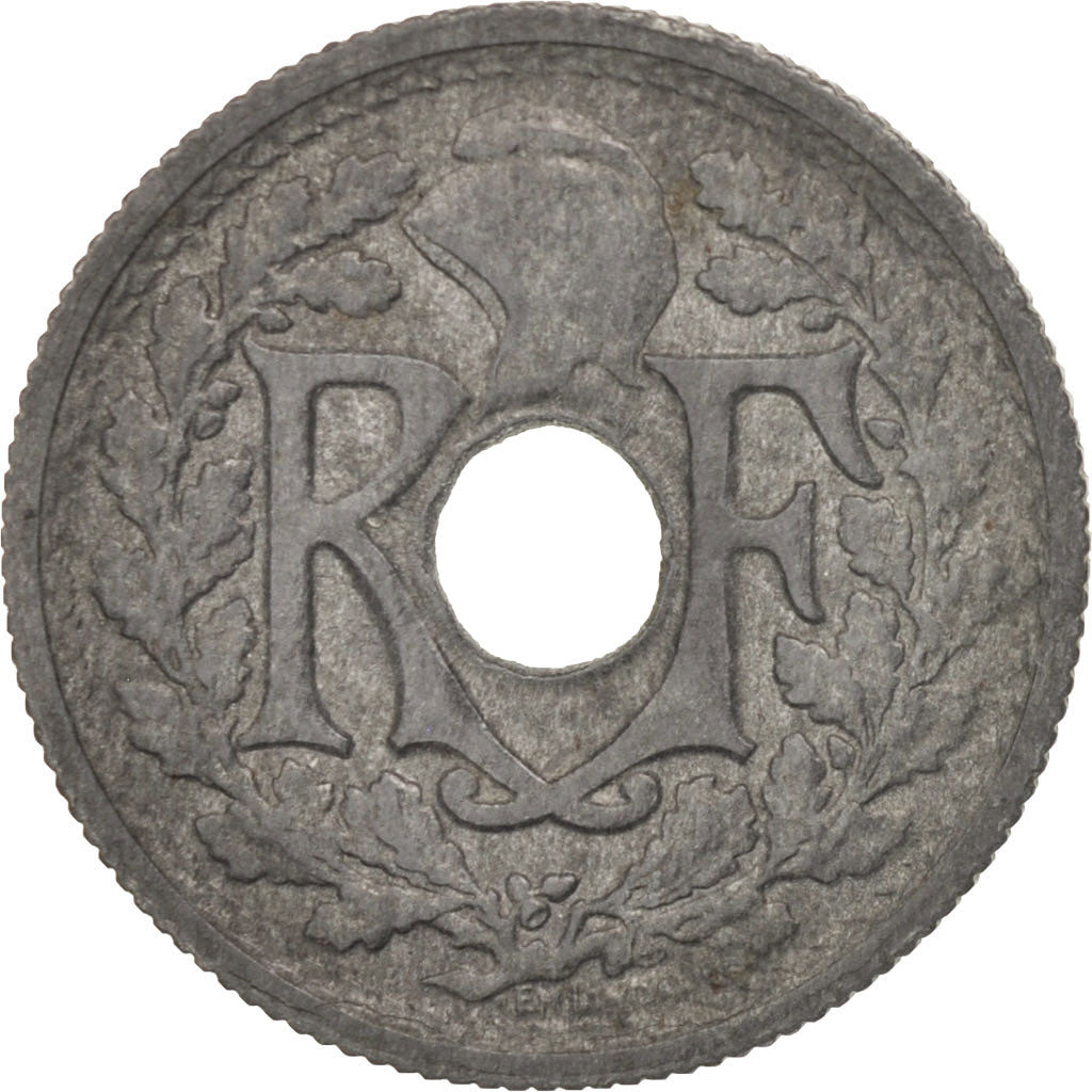 Monnaie, France, Lindauer, 10 Centimes, 1945, TTB, Zinc, KM:906.1, Gadoury:292