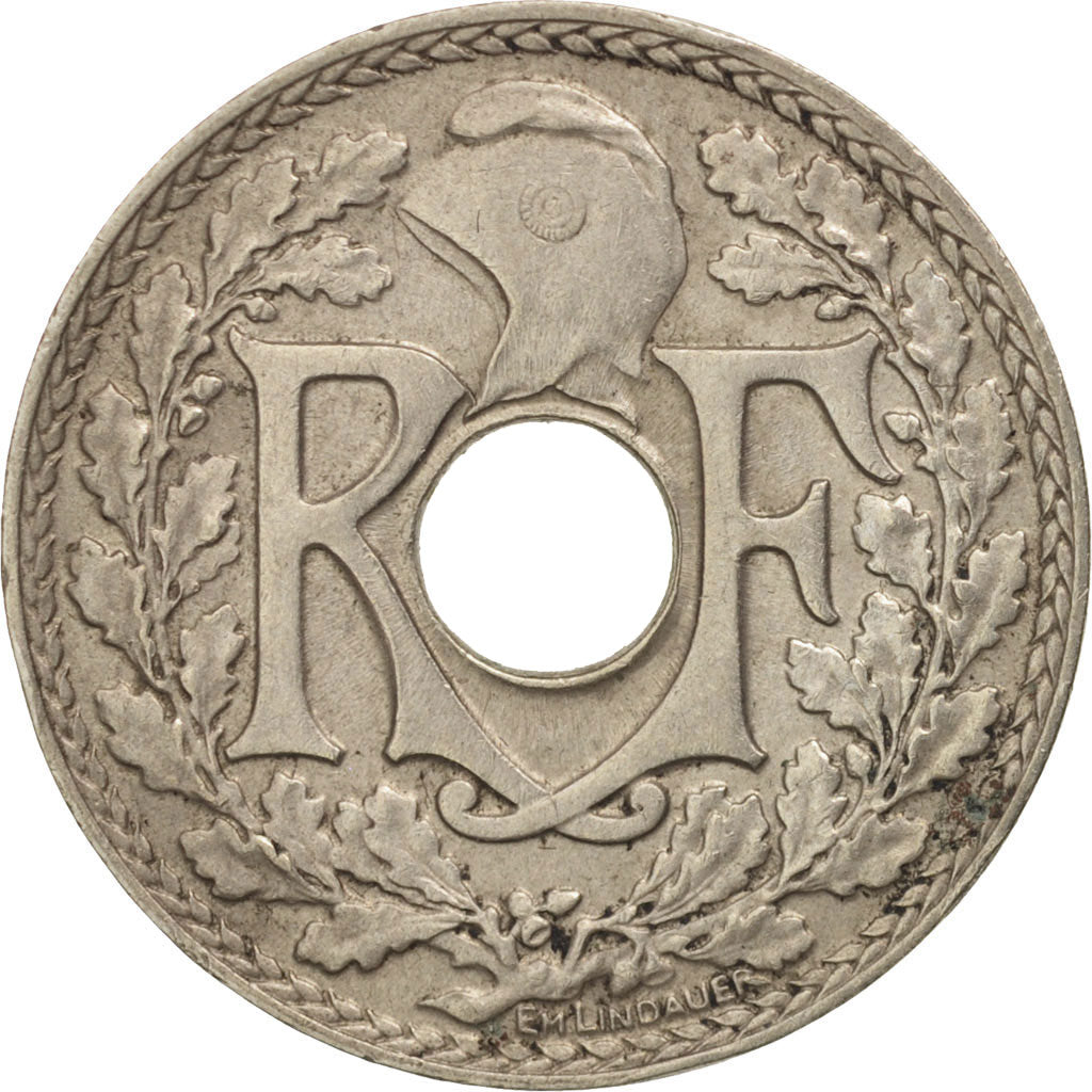 Moneda, Francia, Lindauer, 10 Centimes, 1939, MBC+, Níquel - bronce, KM:889.1