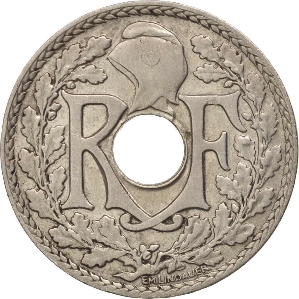 Moneta, Francja, Lindauer, 10 Centimes, 1934, AU(50-53), Miedź-Nikiel, KM:866a